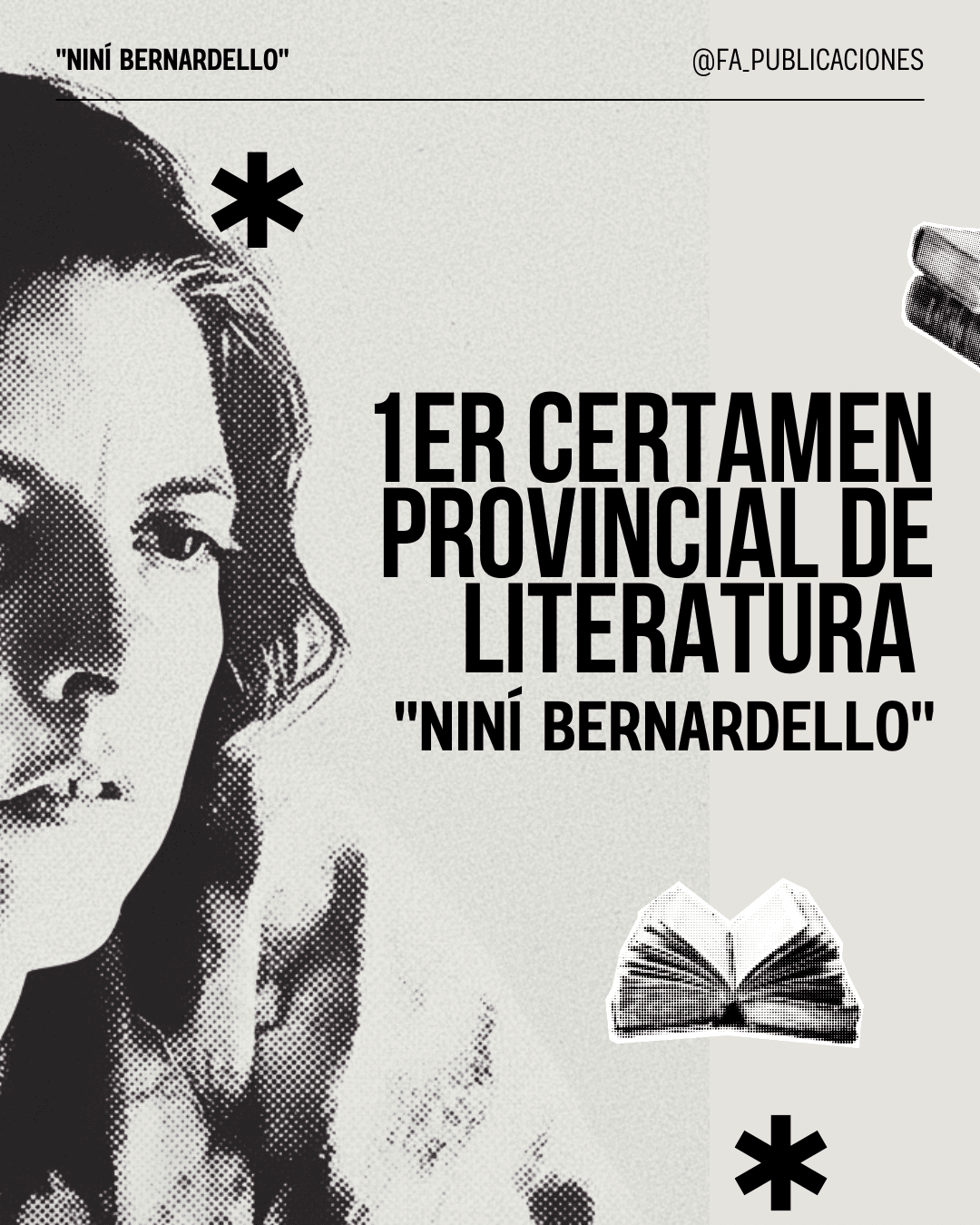 1er Certamen Provincial de Literatura Niní Bernardello